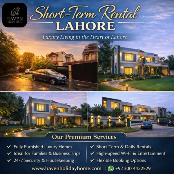 Short-Term Rental in Lahore for Families & Events